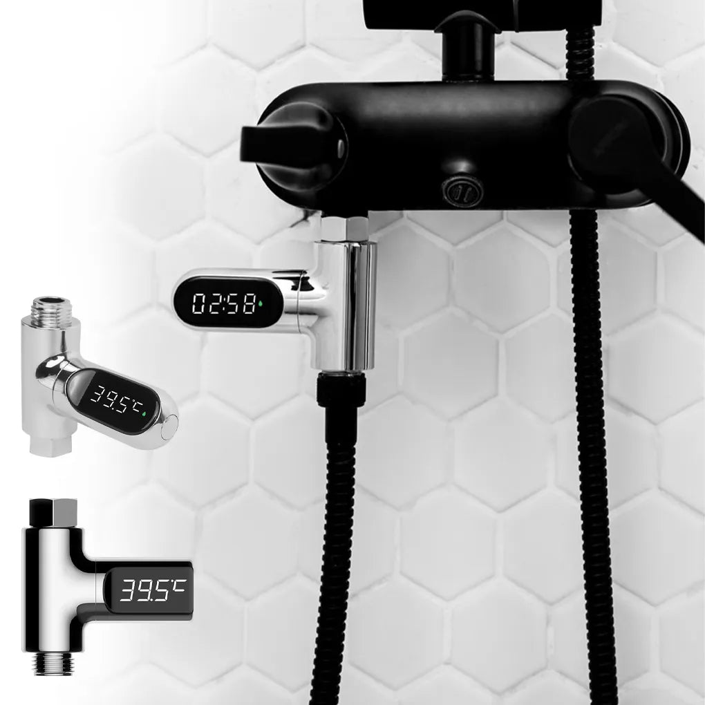 LED Display Shower Thermometer – Digital Water Temperature Monitor