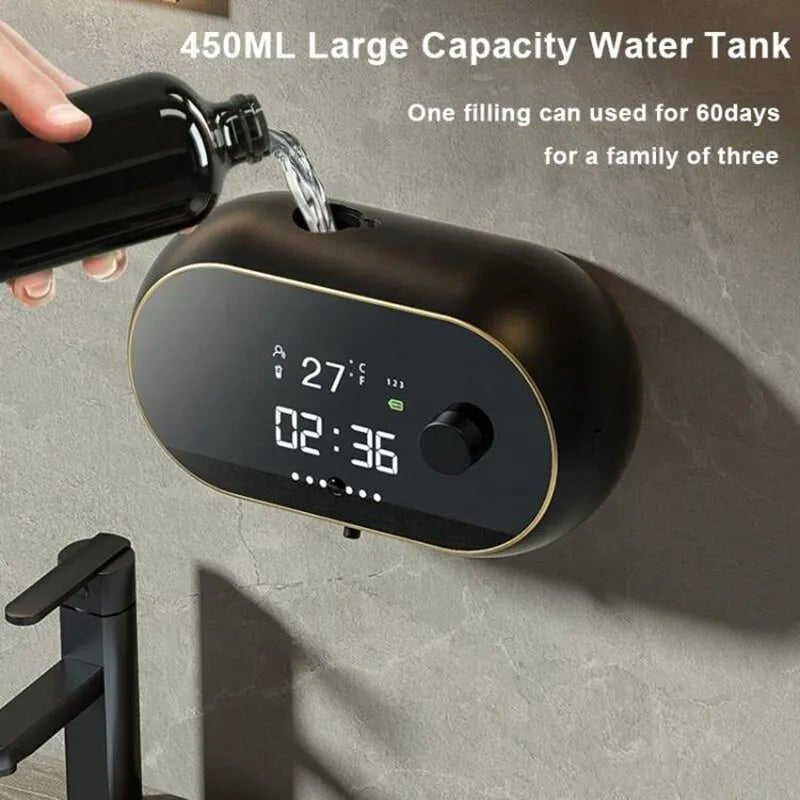 Liquid Foam Soap Dispenser – Automatic Touchless Bathroom & Kitchen Pump