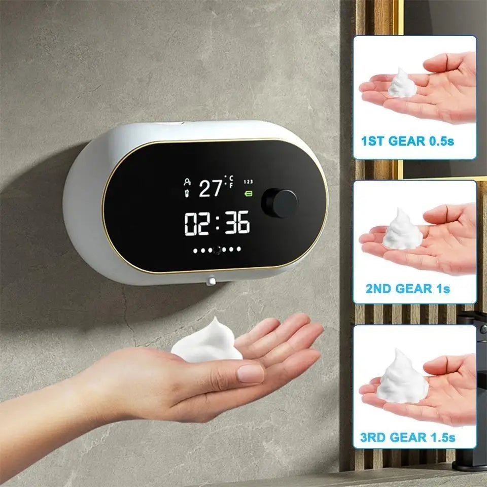 Liquid Foam Soap Dispenser – Automatic Touchless Bathroom & Kitchen Pump