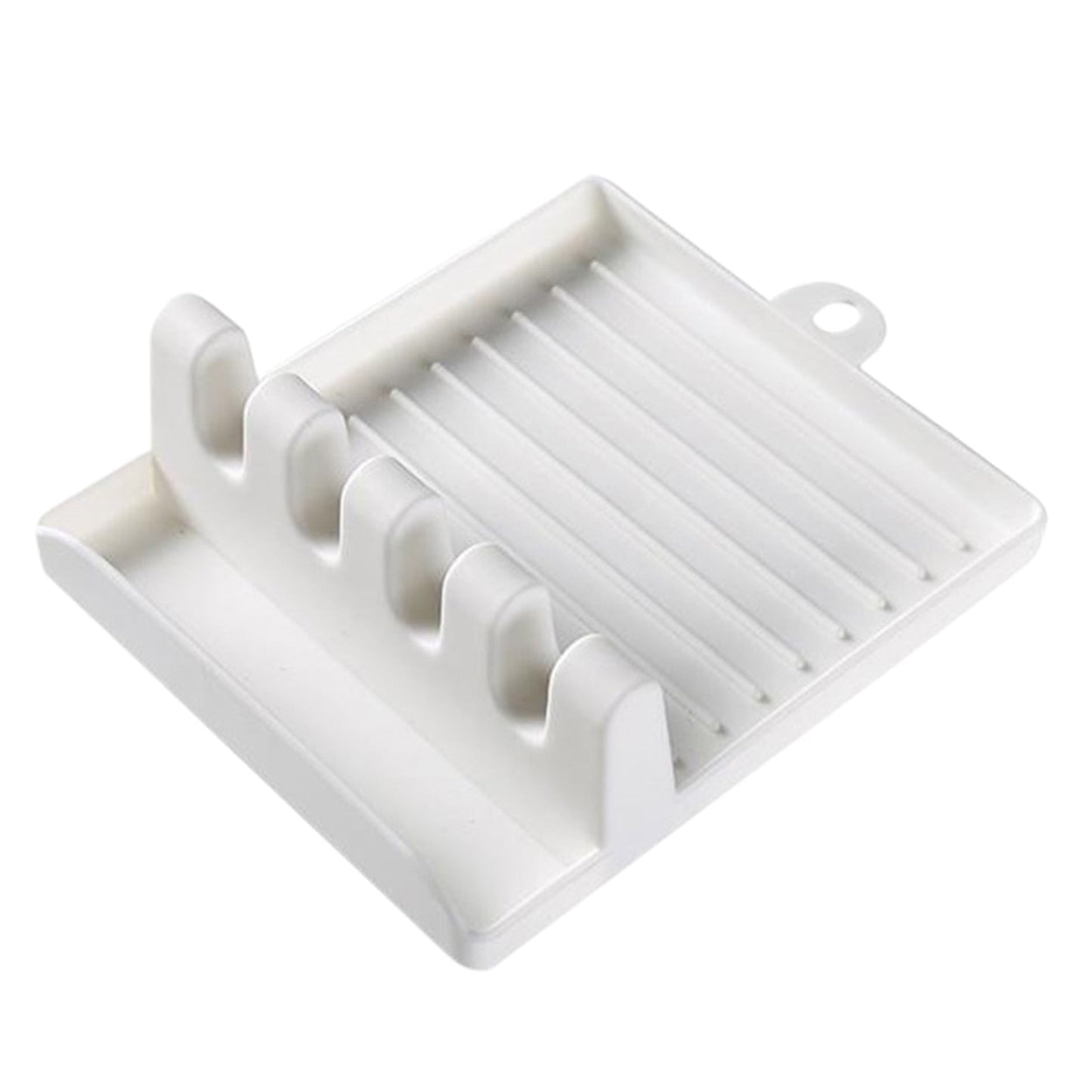 Kitchen Spoon Holder – Heat Resistant Utensil Rest for Cooking & Countertops