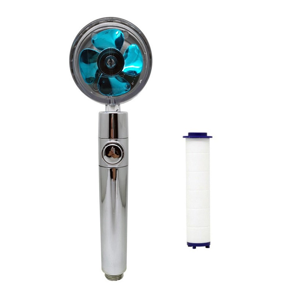 360° Rotating Shower Head – High Pressure Adjustable Water Saving Nozzle