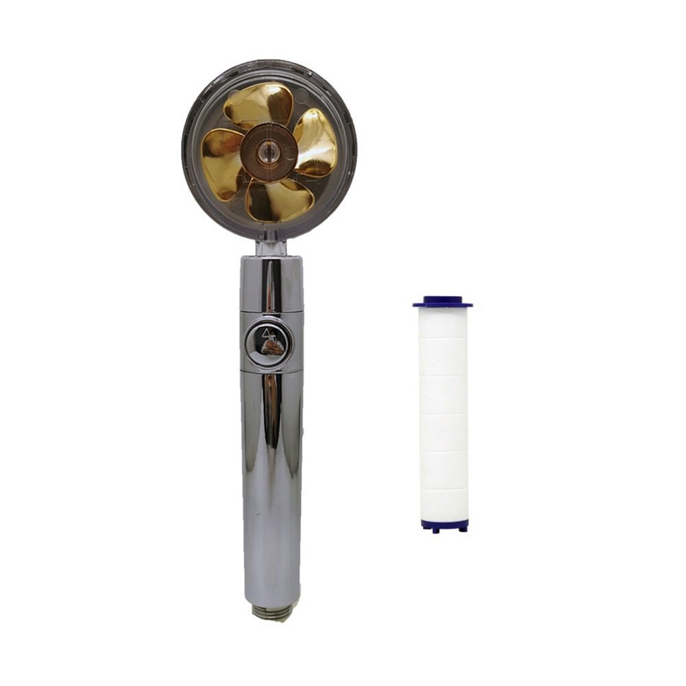 360° Rotating Shower Head – High Pressure Adjustable Water Saving Nozzle