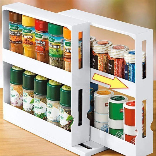 Spice Storage Rack Organizer