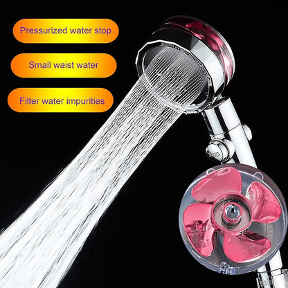 360° Rotating Shower Head – High Pressure Adjustable Water Saving Nozzle