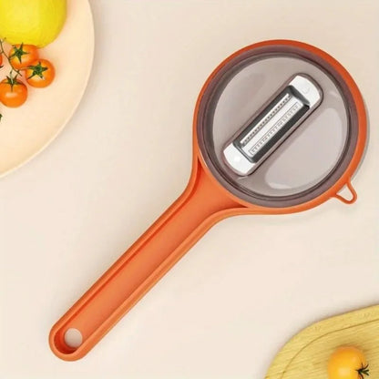 Multi-Functional Peeler with Storage Box – 2-in-1 Vegetable Peeler & Collector
