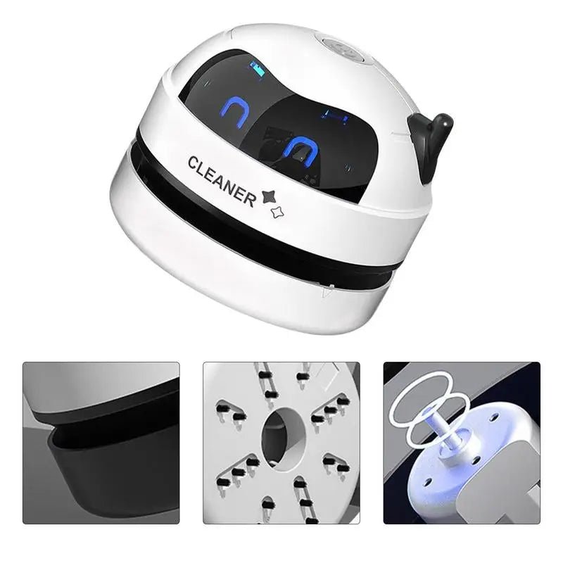 Mini Desktop Vacuum Cleaner – Portable USB Table & Keyboard Dust Remover